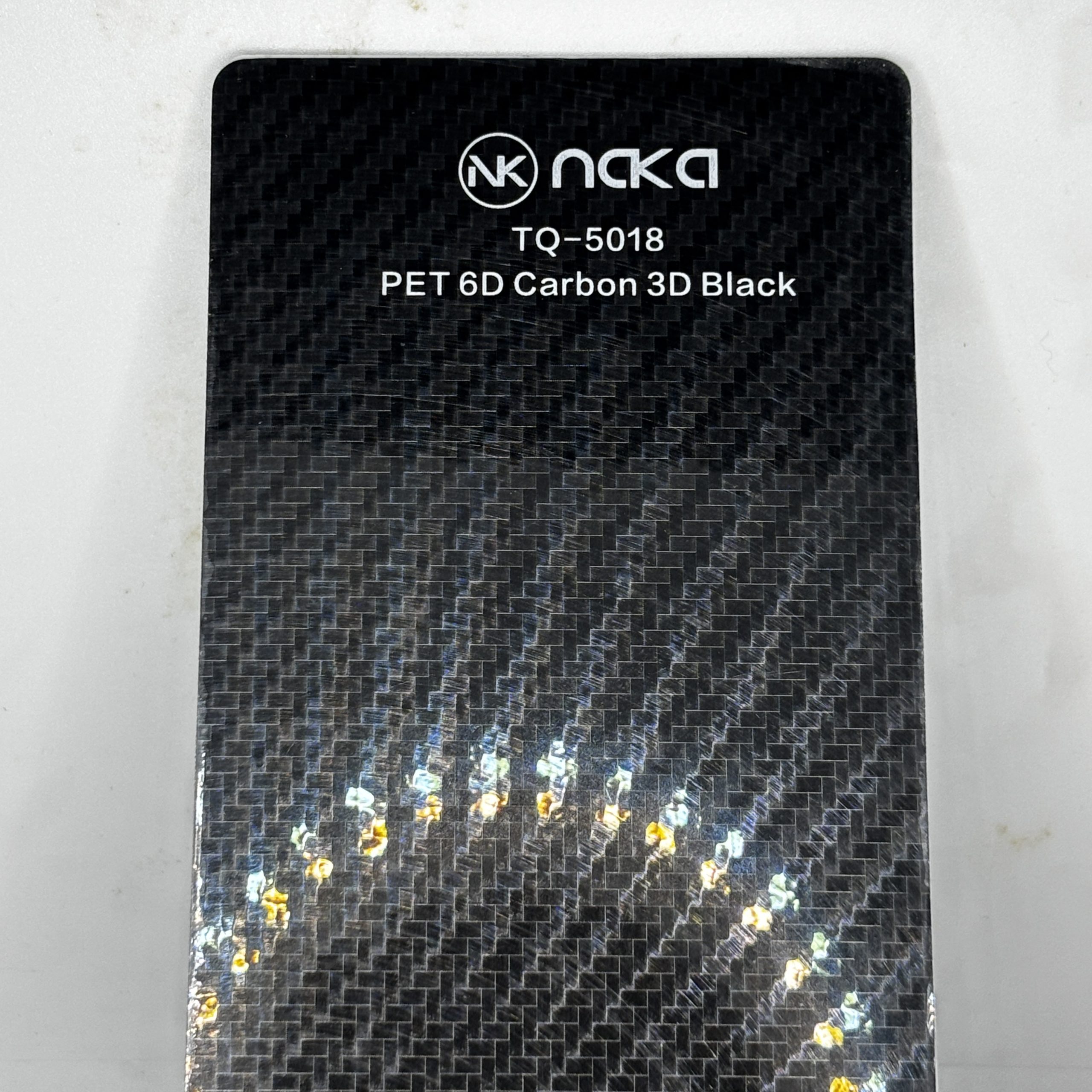 NAKA PET 6D Carbon 3D Black